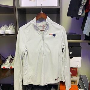 vineyard vines patriots quarter zip pull over